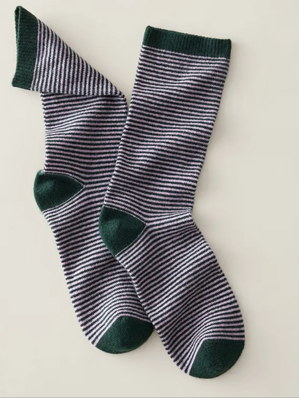 Haven Well Within Cashmere Raspberry Sorbet Socks NWT